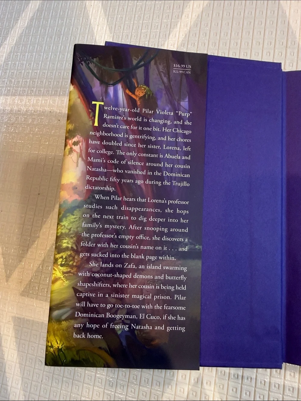 Pilar Ramirez and the Escape from Zafa - Adventure Book Hard Cover